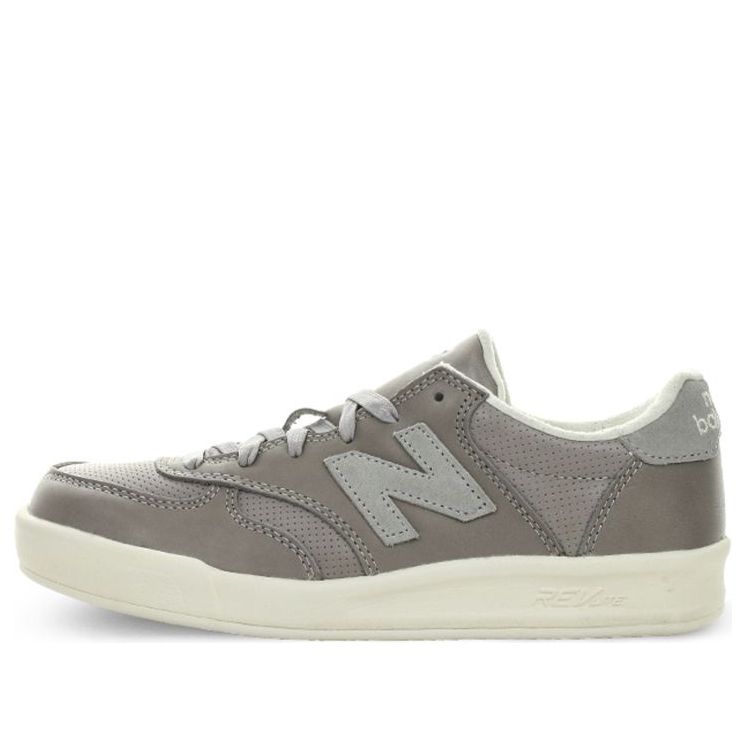 New Balance Unisex 300 Series Leather Sneakers Gray CRT300LG
