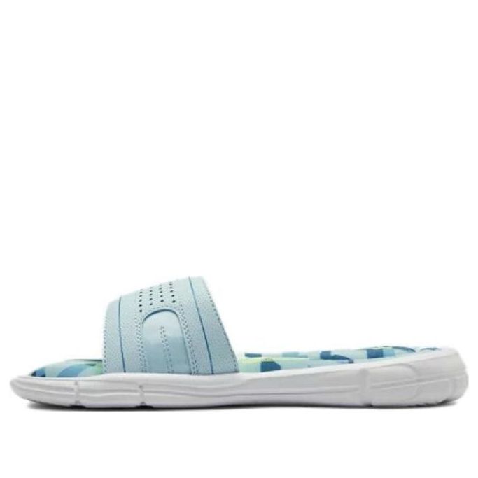 (GS) Under Armour Ignite Jagger VIII Slides 'Blue Green' 3021319-101