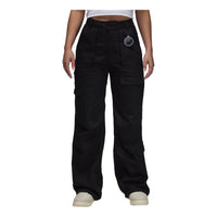 (WMNS) Air Jordan x J Balvin Woven Pants Asia Sizing 'Black' FJ6150-010
