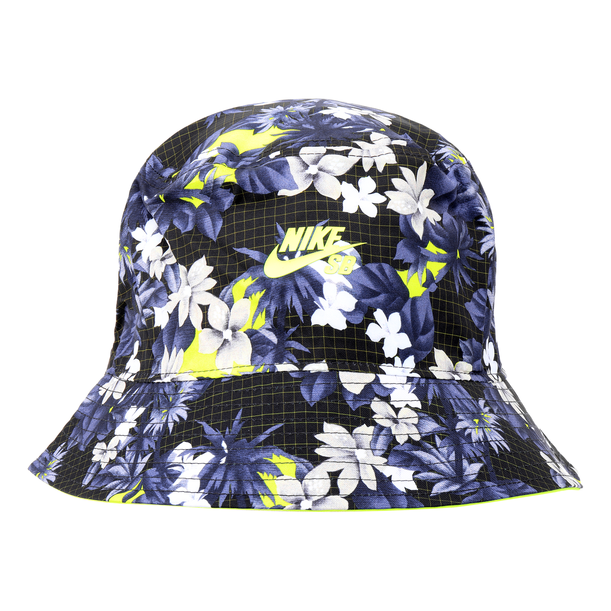 Nike SB Paradise Floral Bucket Hat 'Black Volt' CU6497-010