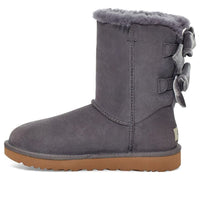 (WMNS) UGG Bailey Bow Velvet Snow Boots Purple 1118854-NHT