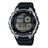 CASIO STANDARDes Men's Waterproof Mens Black Digital AE-2100W-1A