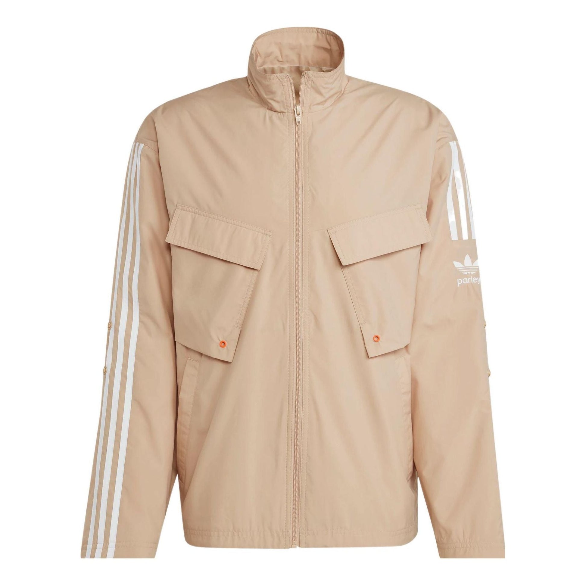 adidas Adicolor Parley Track Jacket Asia Sizing 'Magic Beige' HL9397