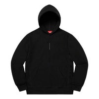 Supreme Micro Logo Hooded Sweatshirt 'Black' SUP-FW20-395