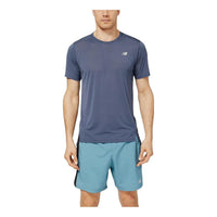 New Balance Accelerate Short Sleeve T-shirt Asia Sizing 'Thunder' MT23222-THN