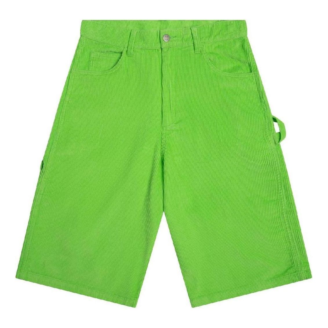 Drew House Corduroy Carpenter Shorts 'Green' DR-SS22-01