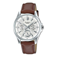 CASIO SHEEN Series quartz Business Watch Brown Analog SHE-3060L-7A