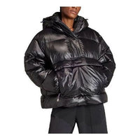 (WMNS) adidas Puffed Throw-Over Jacket 'Black' IR7115