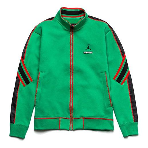 Air Jordan x why not ? x FACETASM mid-length Jacket Asia Sizing 'Green Black' DC4639-372