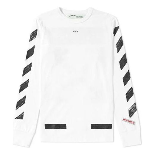 Off-White Black Arrow Long Sleeves White OMAB001F171850300110