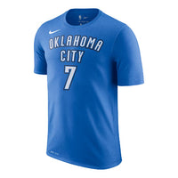 Nike NBA Oklahoma City Thunder Sports Short Sleeve Blue 870797-414