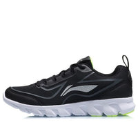 Li-Ning Light Weight Sport Shoes 'Black White Green' ARBQ041-1