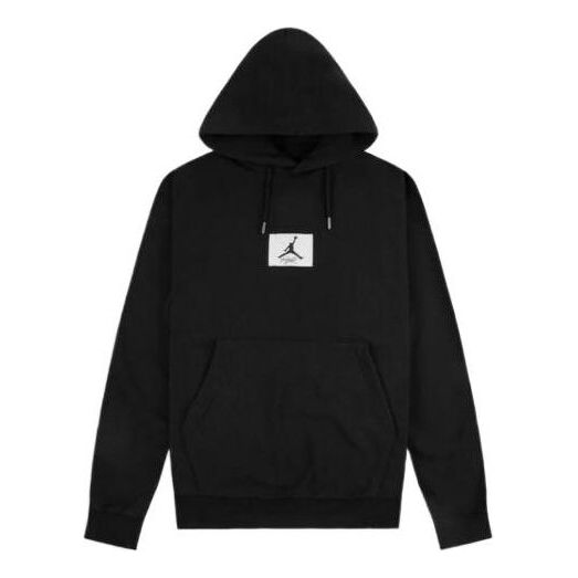 Air Jordan Statement Logo Hoodie 'Black' DA9816-010