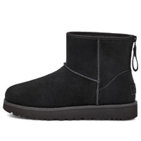 (WMNS) UGG Classic Mini Logo Zip 'Black' 1122671-BLK