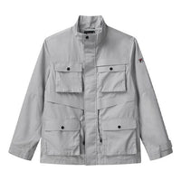 FILA Casual Sports Cargo Woven Jacket Gray F51M048701F-GY