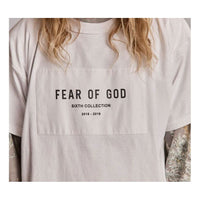 Fear of God Patch Alphabet Logo Unisex Black FOG-FW19-88