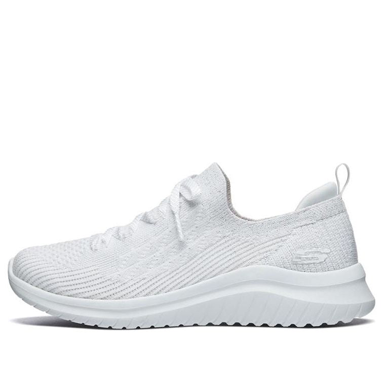 (WMNS) Skechers Ultra Flex 2.0 Low-Top Running Shoes 'Triple White' 13357-WSL