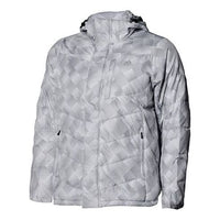 adidas Sports Outdoor hooded down Jacket Gray Z56695