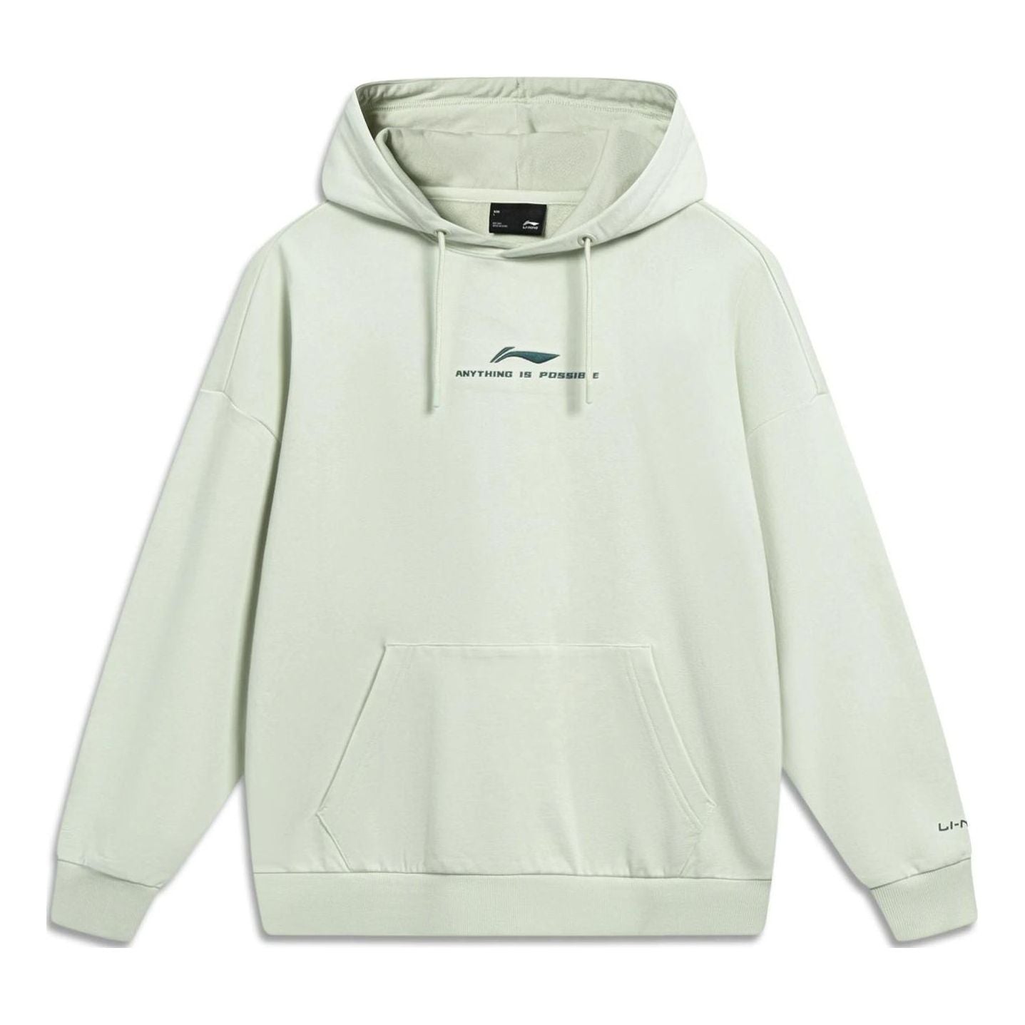 Li-Ning Anything Is Possible Logo Hoodie 'Light Green' AWDT597-5