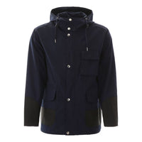Men's KENZO Alphabet Logo Pattern Jacket Navy Blue FA55OU2221NF-77