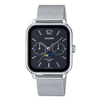 CASIO Monophase Quartz Stainless Steel ' Black Silver' MTP-M305M-1AV