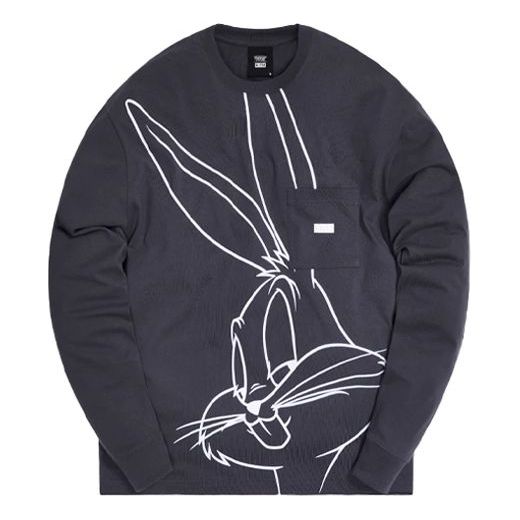 KITH x Looney Tunes Crossover Printing Long Sleeves Unisex Navy Blue KH3798-102