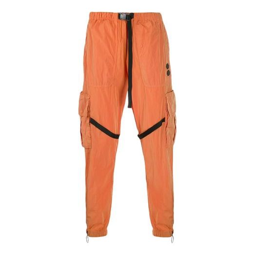 Off-White Nylon Street Style Plain Logo Cargo Pants OMCF004F19F010201901