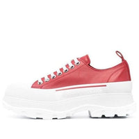 Alexander McQueen Tread Slick Sneakers 'Red White' 627225WHZ626593