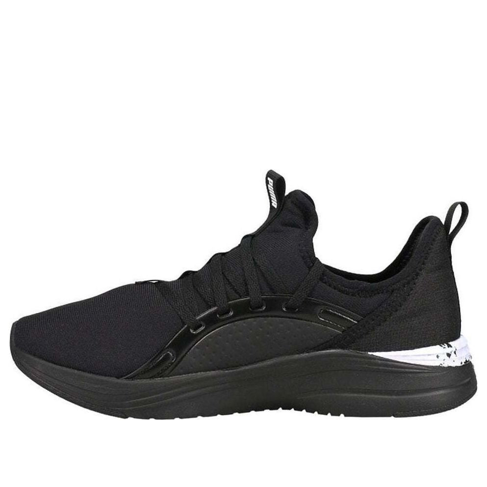 (WMNS) PUMA Softride Sophia 2.0 Ice Dye Lace Up 'Black' 378910-01