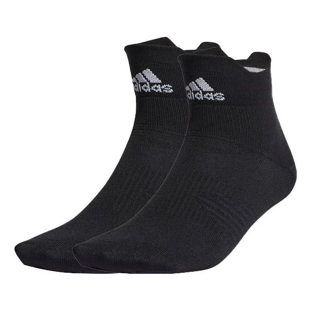 Men's adidas Casual Logo Jacquard Sports Socks 24 Black HE4972