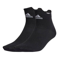 Men's adidas Casual Logo Jacquard Sports Socks 24 Black HE4972