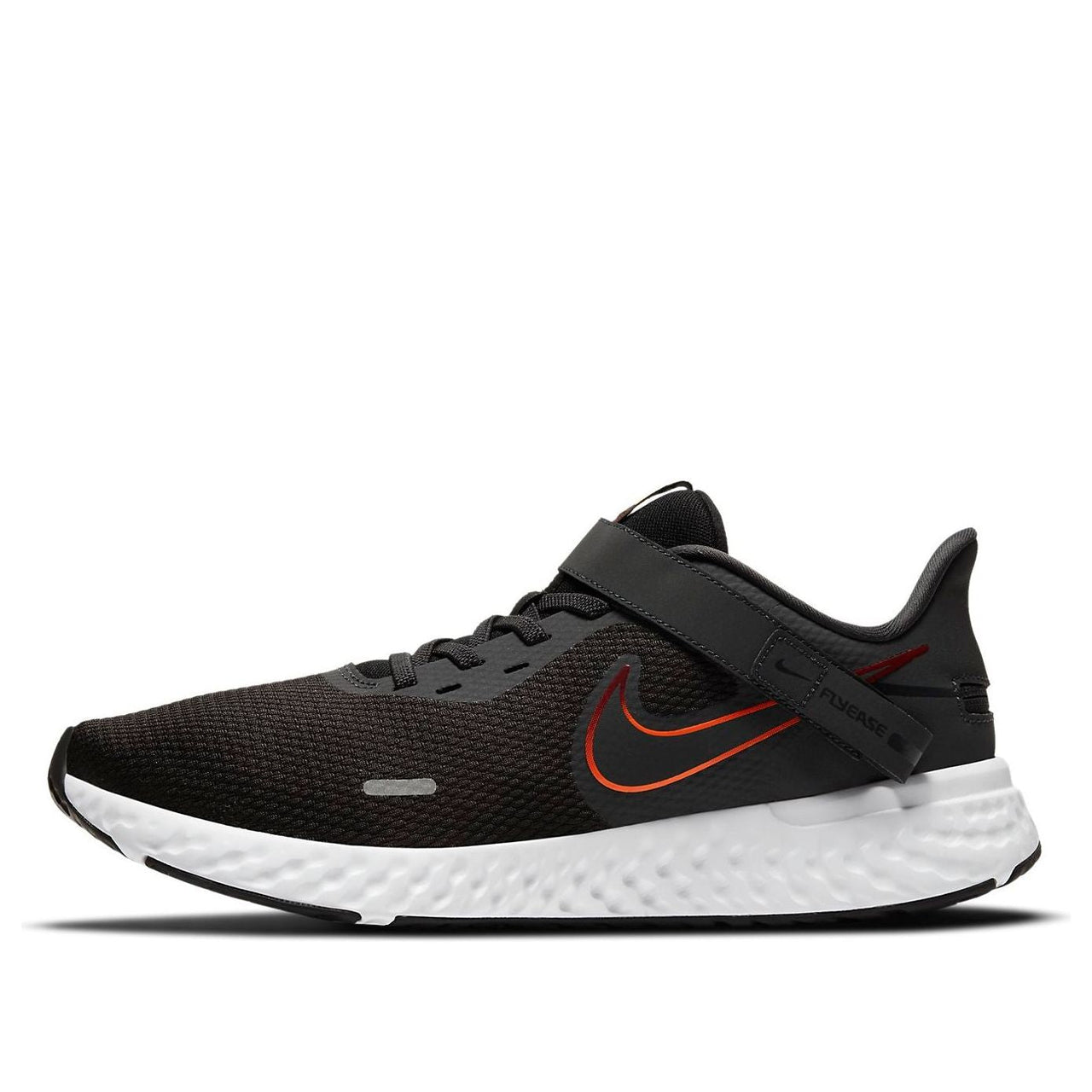 Nike Revolution 5 FlyEase 'Black White Orange' BQ3211-011