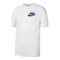 Nike logo Printing Casual Short Sleeve White CV1083-100