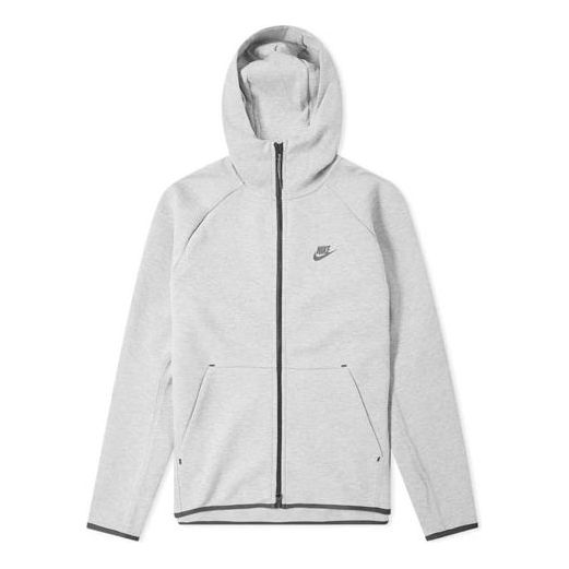 Nike Sportswear Tech Athleisure Casual Sports Hooded Jacket Gray 928483-063