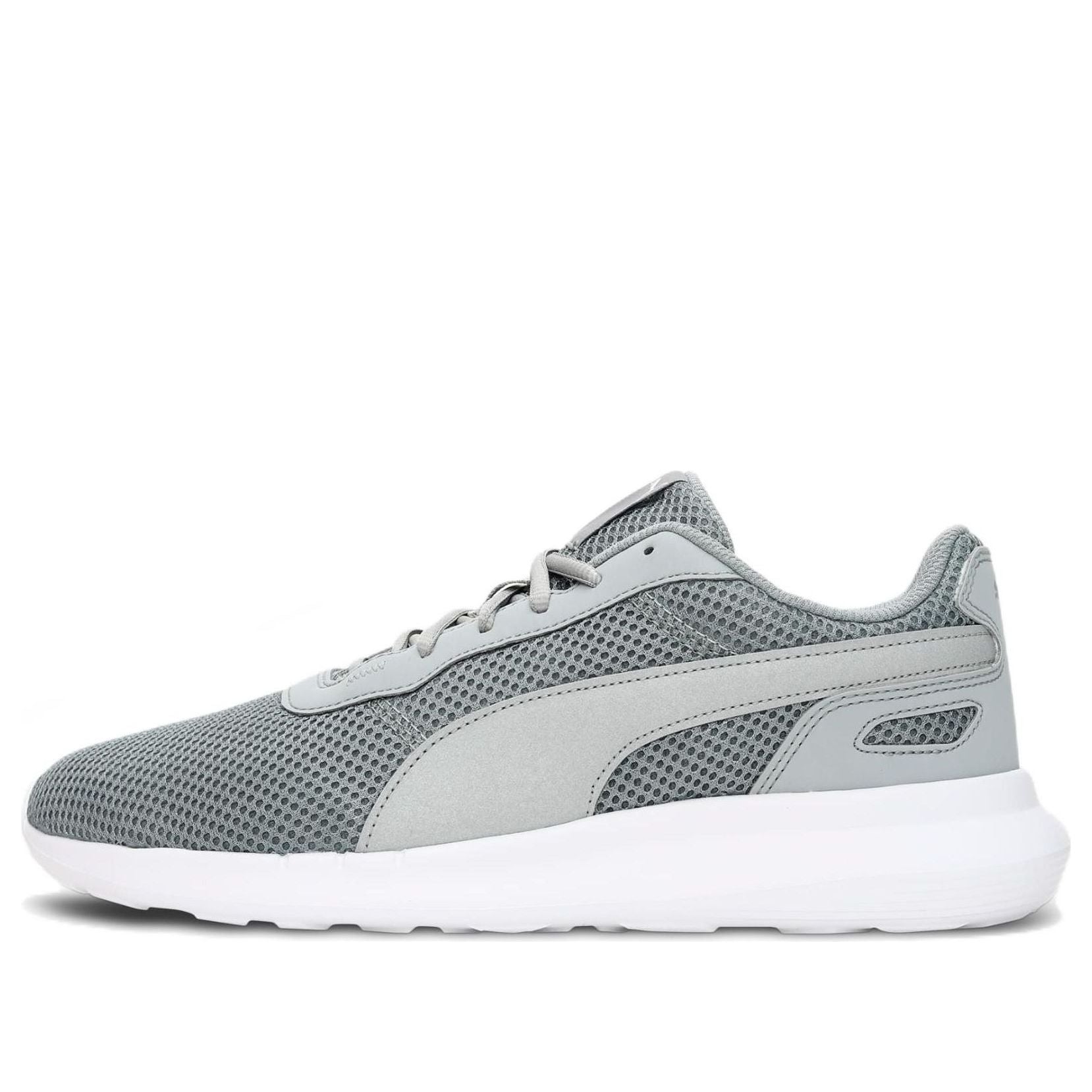 PUMA Cliff Low Tops Gray White 387186-02
