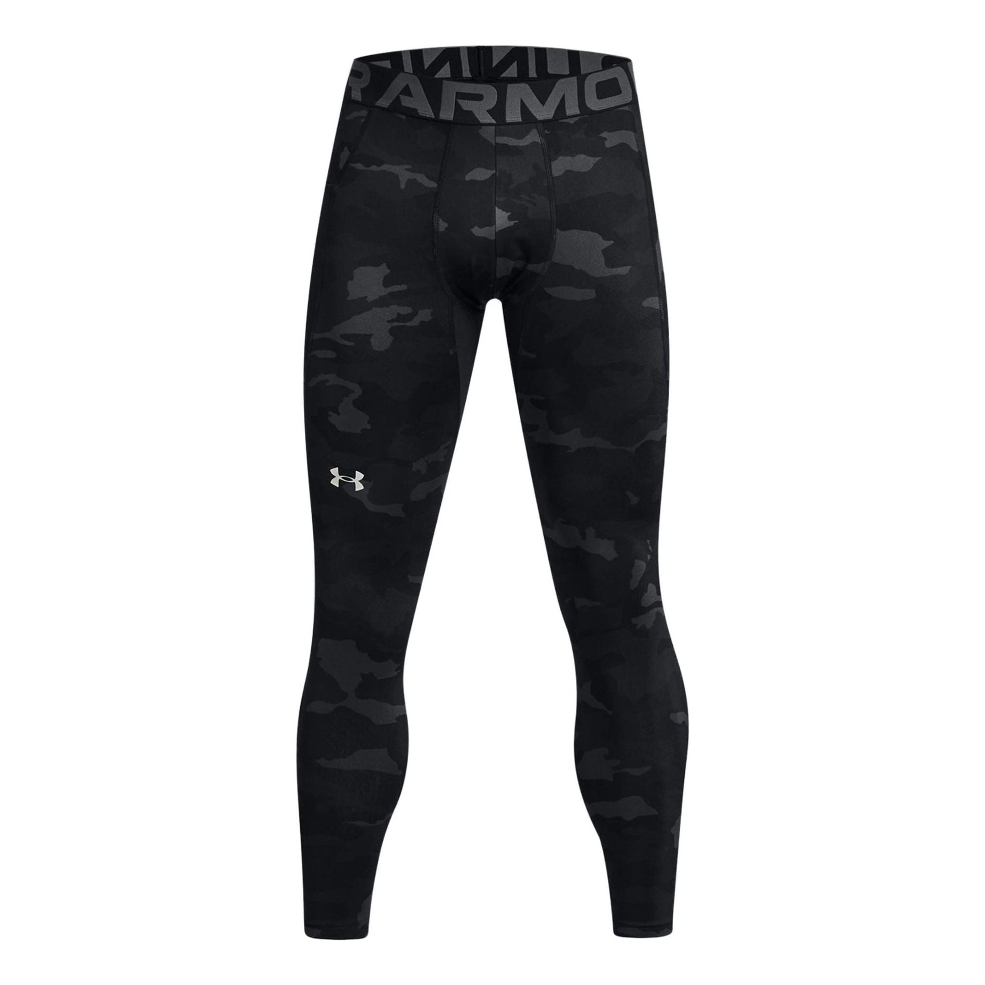 Under Armour ColdGear Infrared Printed Leggings 'Black' 1381747-001