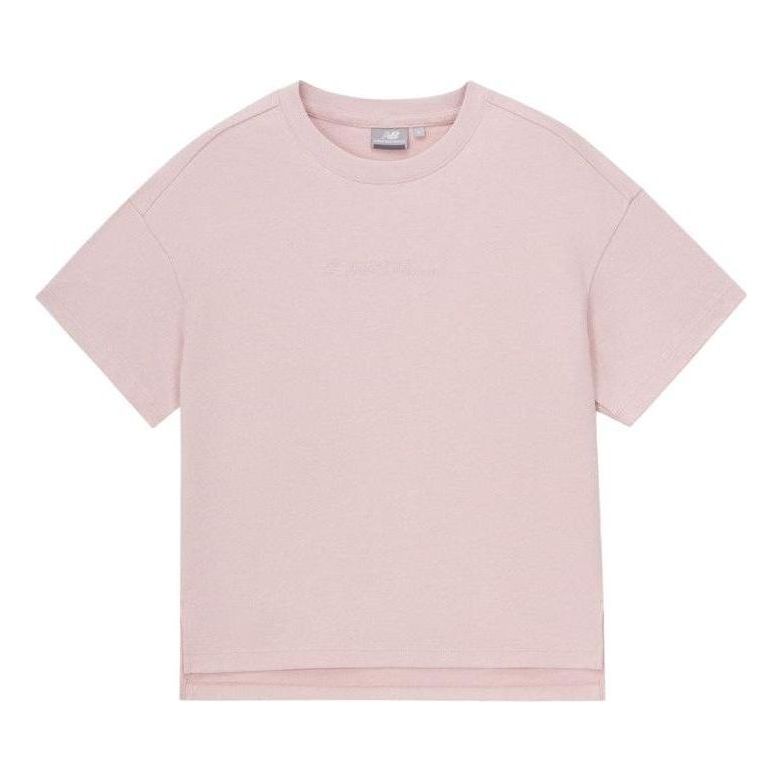 (WMNS) New Balance T-Shirt Asia Sizing 'Pink' 5ED37272-PKZ
