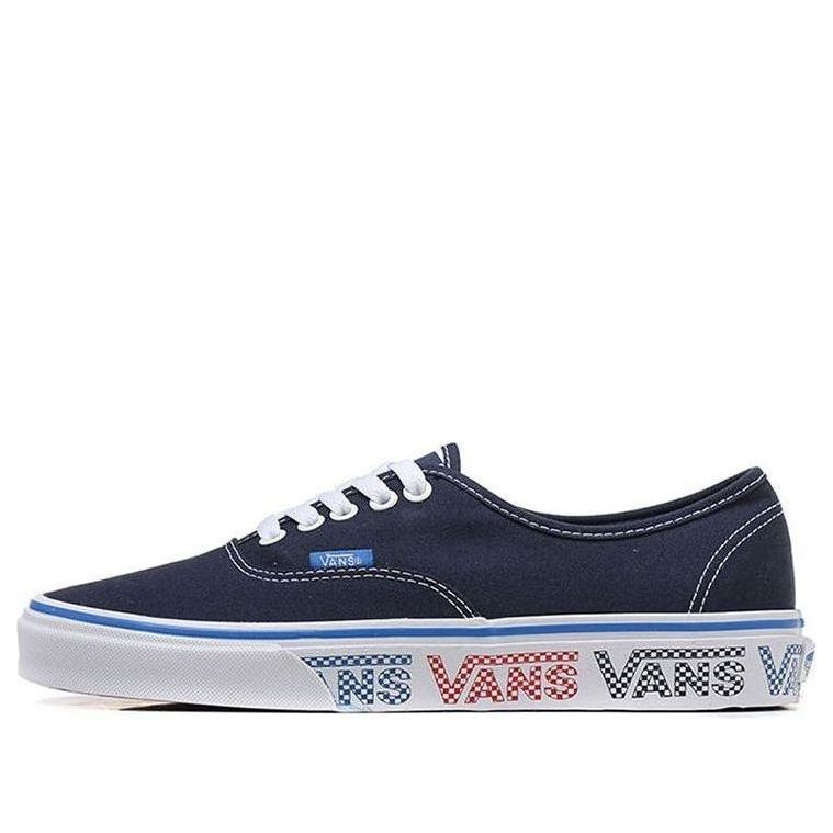 Vans Authentic Low Top Casual Skate Shoes Unisex Blue VN0A38EMMQO