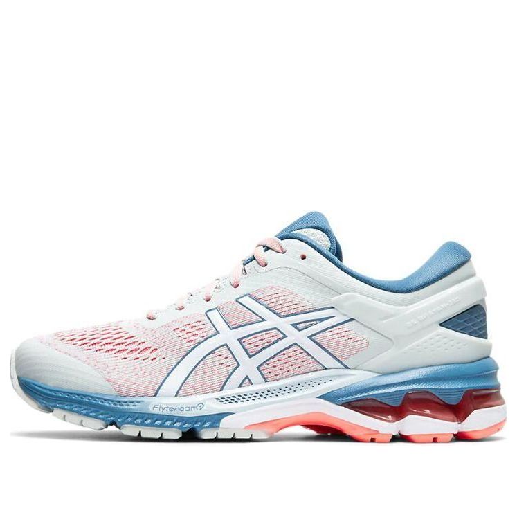 (WMNS) ASICS Gel-Kayano 26 Wide 'White Blue' 1012A459-021