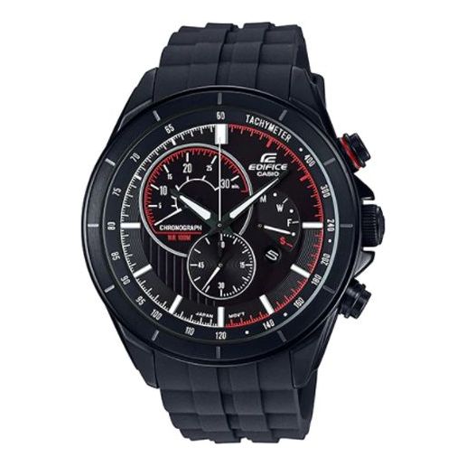 CASIO EDIFICE Series Vintagees Men's Mens Black Analog EFR-561PB-1AV