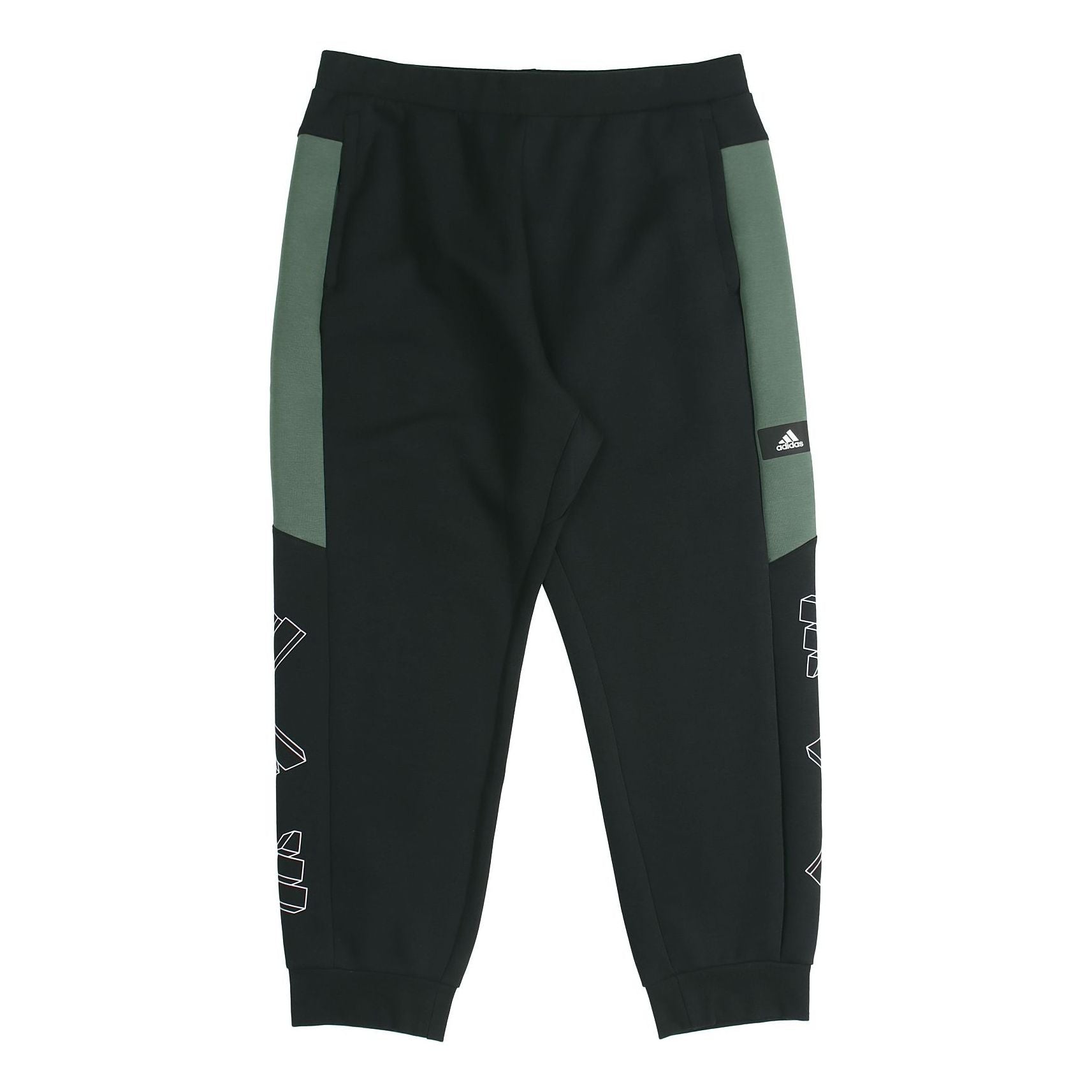 adidas Ub Pnt Dk Deco Colorblock Sports Bundle Feet Pants Black GP0914