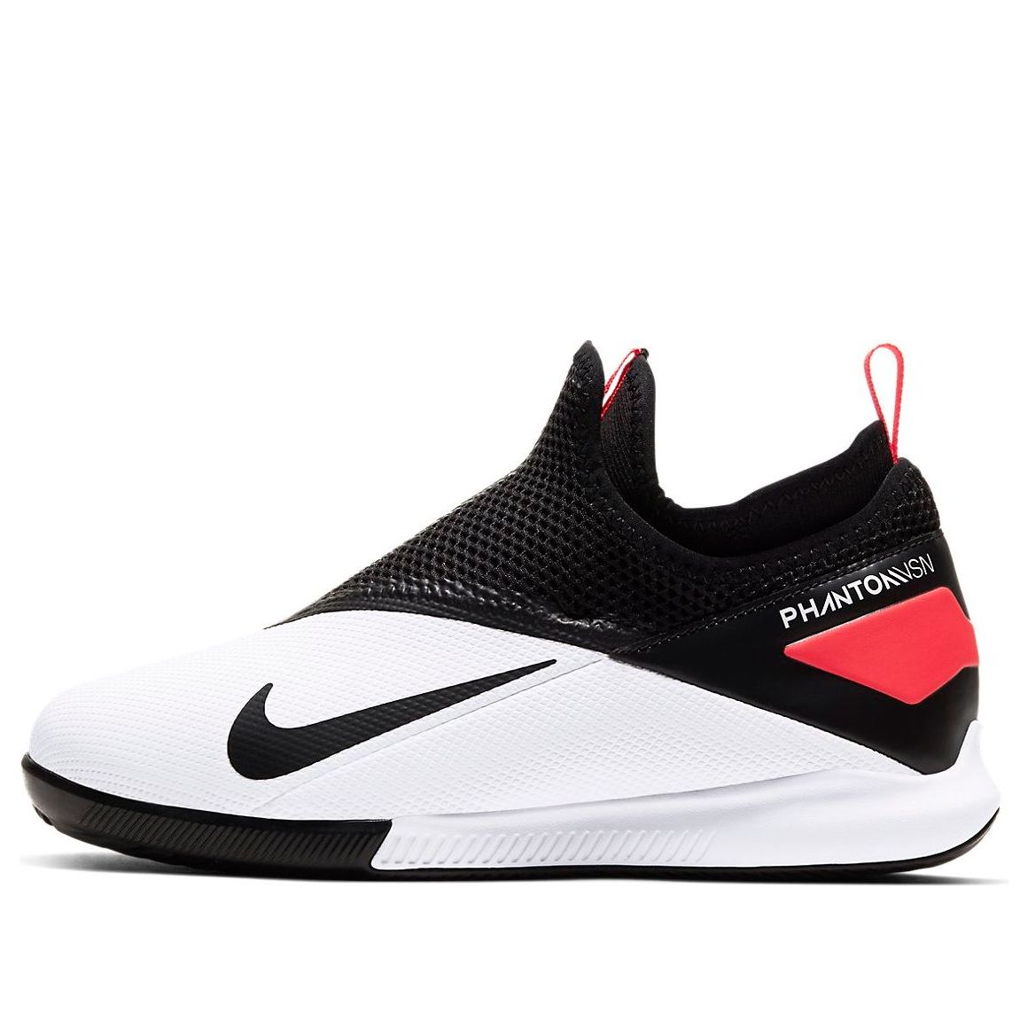 (GS) Nike Phantom Vision 2 Academy DF IC 'White Crimson Black' CD4071-106