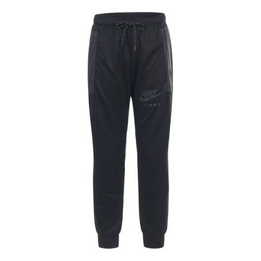 Nike Sports Training Solid Color Casual Long Pants/Trousers Men's Black CT9739-010