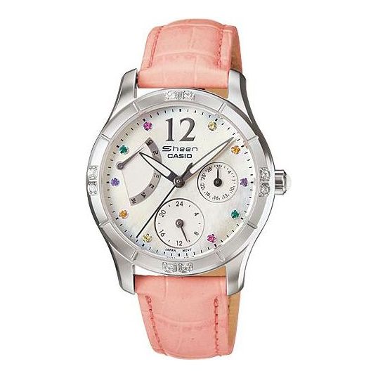 CASIO Sheen Series Quartz Movement Mineral Glass Quartz Movement 39.5 X 32.5 X 10.5mm Watch SHN-3016LP-7A