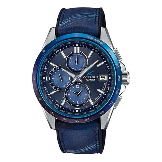 Casio Analog Watch 'Game Blue Silver' OCW-T2600ALA-2AJR