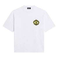 Balenciaga Crest Logo T-Shirt 'White' 612966TLV619000