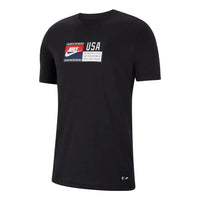 Nike 2020-21 USA Voice Tag T-shirt 'Black' CD1262-010