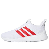 adidas Questar Flow 'White Scarlet' FV9067
