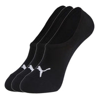 PUMA Footie Cut Sock 3 Pack 'Black White' 907701-01