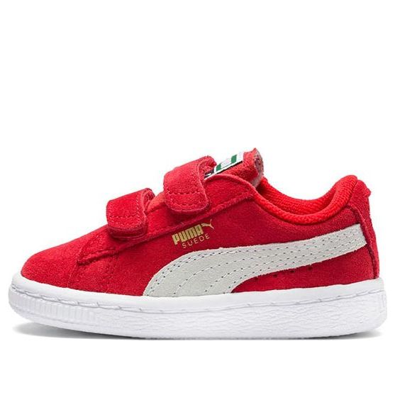 (TD) PUMA Suede 2 Straps 'High Risk Red' 356274-03